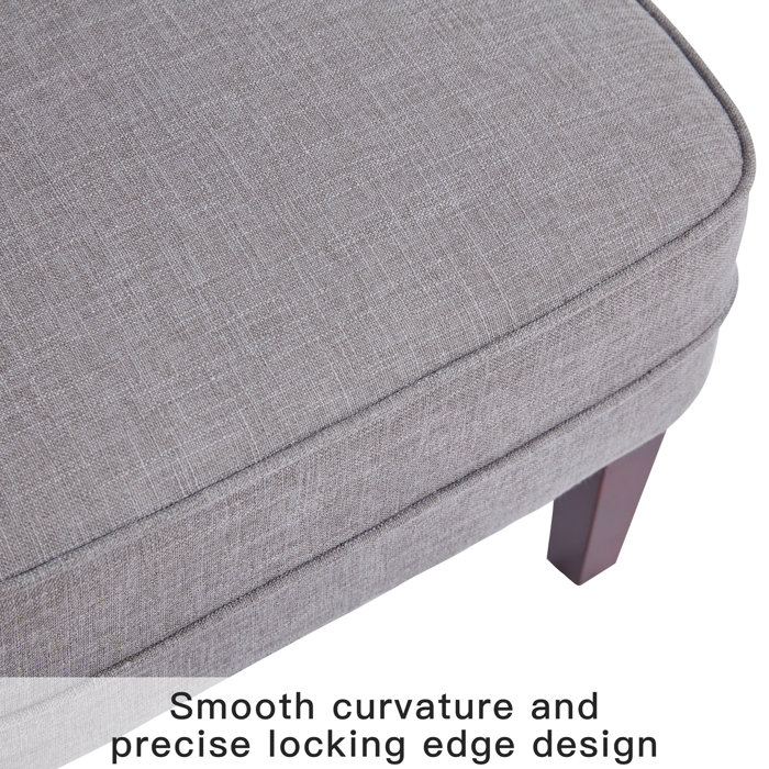 Ebern Designs Zudie 28.74'' Wide Tufted Armchair and Ottoman & Reviews